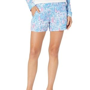 Lilly Pulitzer Lilo Short Zanzibar Blue Boatylicious